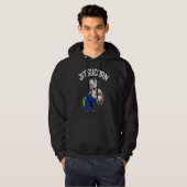 Brazilian Jiu Jitsu and Unicorn  BJJ and Grappling Hoodie (Vorne ganz)