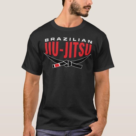 Brazilian Jiu-Jitsu BJJ Black Belt T-Shirt (Vorderseite)