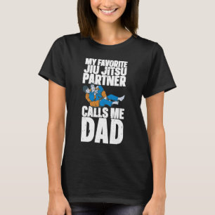 Brazilian Jiu Jitsu Dad BJJ Mixed Martial Jiu Jits T-Shirt