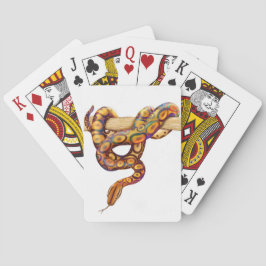 Brazilian Rainbow Boa Snake Playing Cards Spielkarten