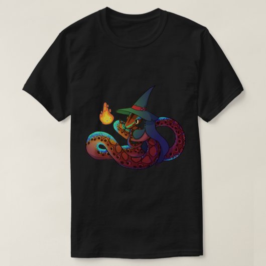 Brazillian Rainbow Boa Calcifer T-Shirt (Design vorne)
