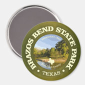 Brazos Bend SP Magnet (Vorderseite/Rückseite)