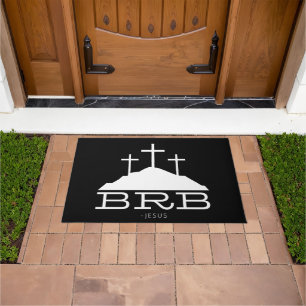 BRB Jesus Cross Calvary Religiöse Ostern Christlic Fußmatte