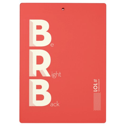 BRB KLEMMBRETT (Rückseite)