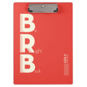 BRB KLEMMBRETT (Vorderseite)