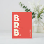 BRB POSTKARTE (Stehend Vorderseite)