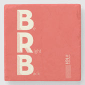 BRB STEINUNTERSETZER (Vorderseite)