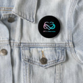 Brca Warrior Im Fine Breast Cancer Awareness Button (Beispiel)