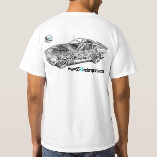 BRE 240z T-Shirt (Rückseite)