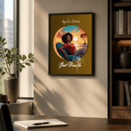 Breaathe-Amerikanerin Poster