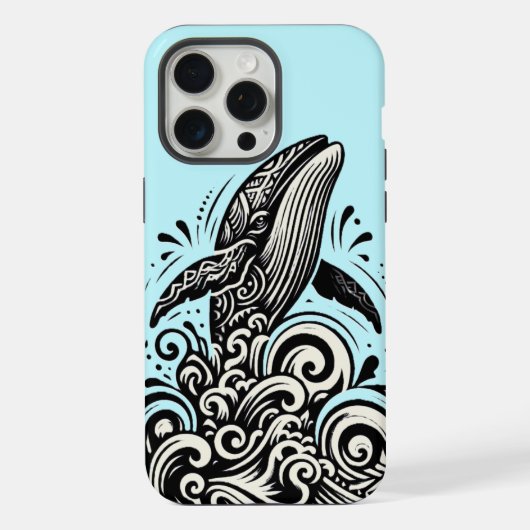 Breach Wale iPhone-Hülle iPhone Hülle (Rückseite)