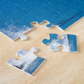 Breaching Hump Back Whale. Weihnachtsgrüße Puzzle (Seite)
