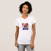 Breaching Whale Angepasste tee (Vorne ganz)