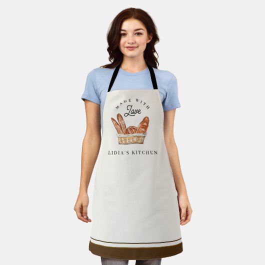 Bread Bakers Personalized Apron Schürze (Getragen)