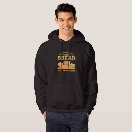 Bread Baking Bread Baker Sordough Baker Bakery Bre Hoodie (Vorne ganz)