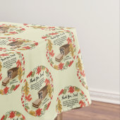 BREAD DES LEBENS Frohes Erntedankfest Tischdecke (Beispiel)