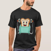 Bread Halloween Toaster T-Shirt (Vorderseite)