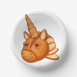 Bread Head High Fashion Loaf Model Photo Art Pappteller