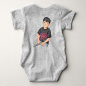 Bread my boy baby strampler (Rückseite)