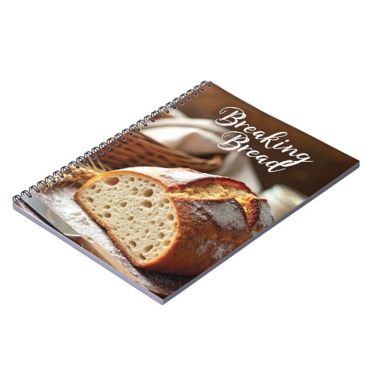 Bread Recipes Notizblock (Linke Seite)