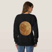 Bread Soccer Ball / Football Art Sweatshirt (Schwarz voll)