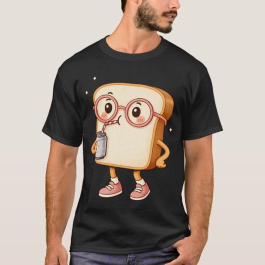 Bread Tony – Funkelndes Break T-Shirt (Vorderseite)