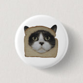 Breaded Inbread Cat Breading Button (Vorderseite)
