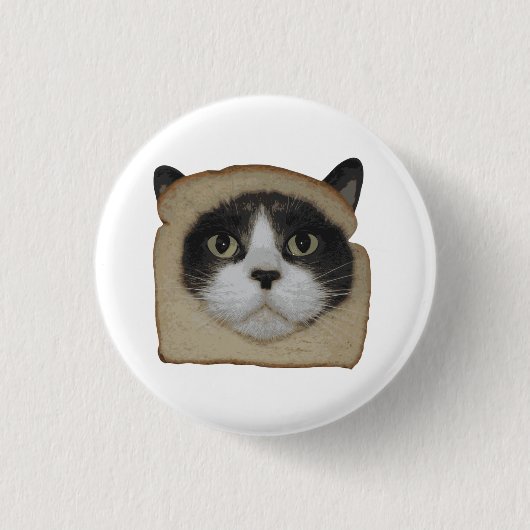 Breaded Inbread Cat Breading Button (Vorderseite)