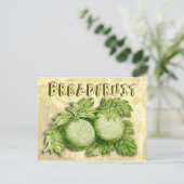 Breadfrucht Postkarte (Stehend Vorderseite)