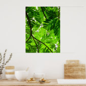 Breadfruit-Blätter Poster (Küche)
