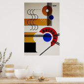 Breadhaus - Bauhaus Retro Vintag Parody Poster (Küche)