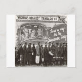 Breadline Postkarte (Vorderseite)