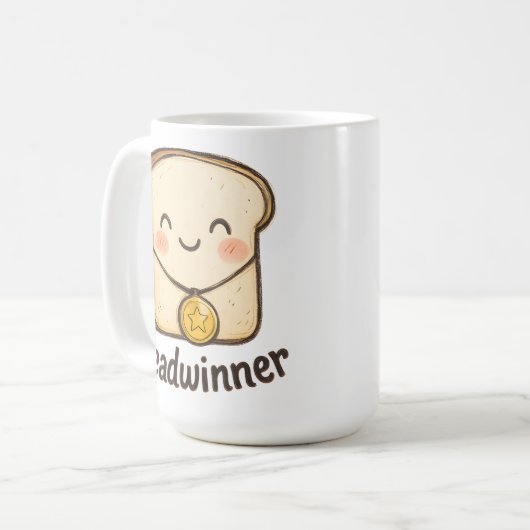 Breadwinner Kaffeetasse (Vorderseite Links)