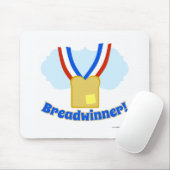 Breadwinner Medaille Funny Anstellung Cartoon Mousepad (Mit Mouse)
