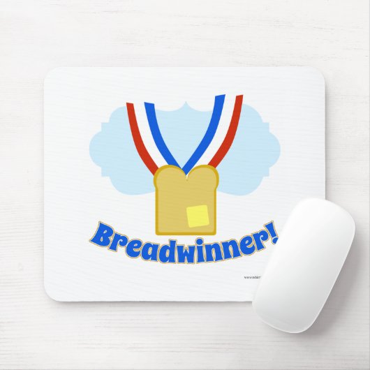 Breadwinner Medaille Funny Anstellung Cartoon Mousepad (Mit Mouse)