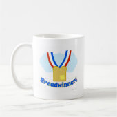 Breadwinner Medaille Funny Work Life Cartoon Kaffeetasse (Links)