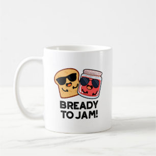 Bready to jam Funny Bread Jam Puff Kaffeetasse