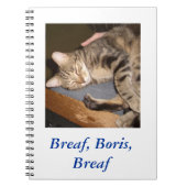 Breaf, Boris, Breaf Notizbuch Notizblock (Vorderseite)
