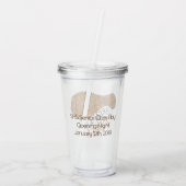 Break a Leg Fried Chicken Acryltrinkbecher (Rückseite)