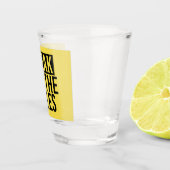 Break all Rules Typografy Schnapsglas (Rechts)