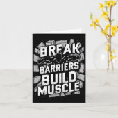 Break Barrids1 Karte (Gelbe Blume)