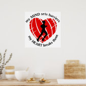 Break Barriers Runner Poster (Küche)