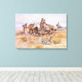 Break Camp Leinwanddruck (Insitu (Holzboden))