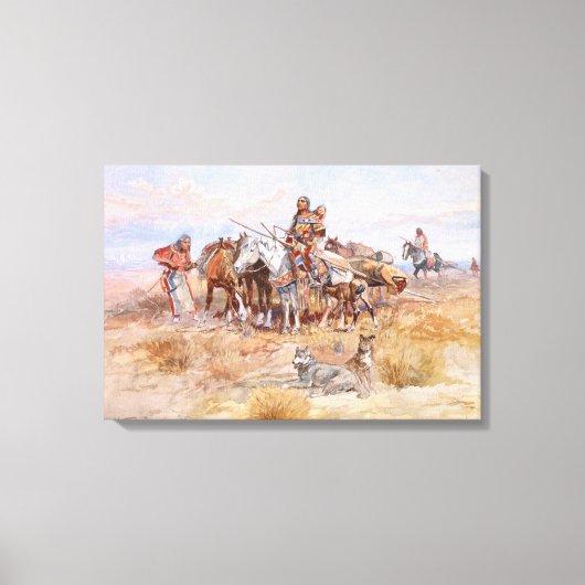 Break Camp Leinwanddruck (Vorderseite)