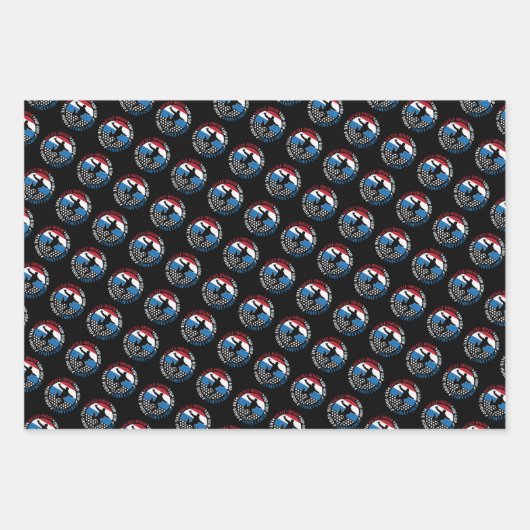 Break Dance Breakdance Angesagt-Hop Boy Geschenkpapier Set (Vorderseite 3)