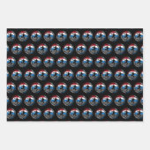 Break Dance Breakdance Angesagt-Hop Boy Geschenkpapier Set (Vorderseite 2)