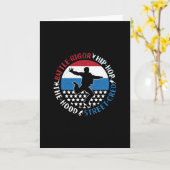 Break Dance Breakdance Angesagt-Hop Boy Karte (Gelbe Blume)