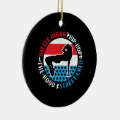 Break Dance Breakdance Angesagt-Hop Dancer Girl Keramik Ornament (Rechts)