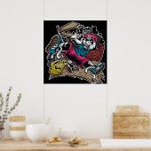 Break Dance | Niedlich Panda Lover Poster (Küche)