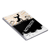 Break Dance Notebook Notizblock (Rechte Seite)